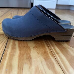 Women's Blue Clogs Sanita size 41